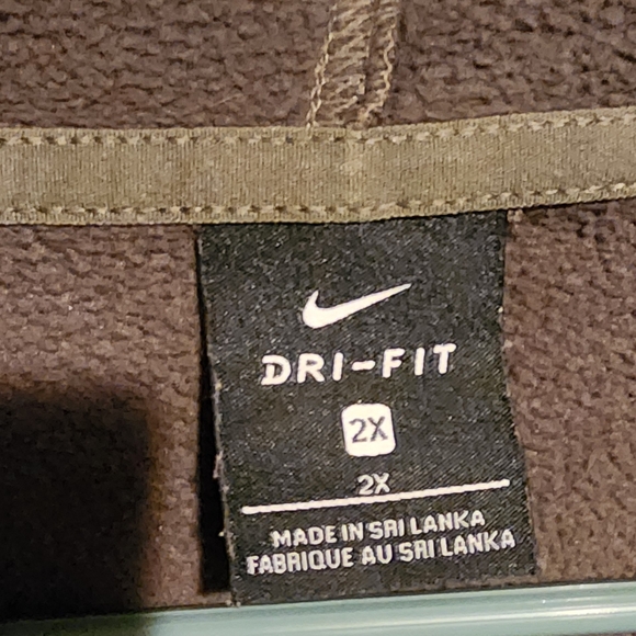 Nike Brown Hoodie with Camo Accents - Picture 5 of 5
